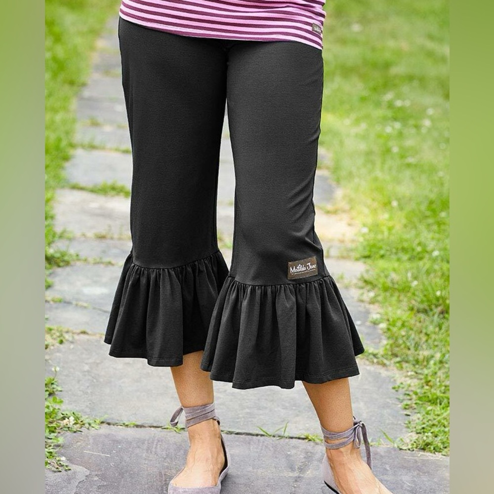 Matilda Jane Big Ruffle Capri Pants